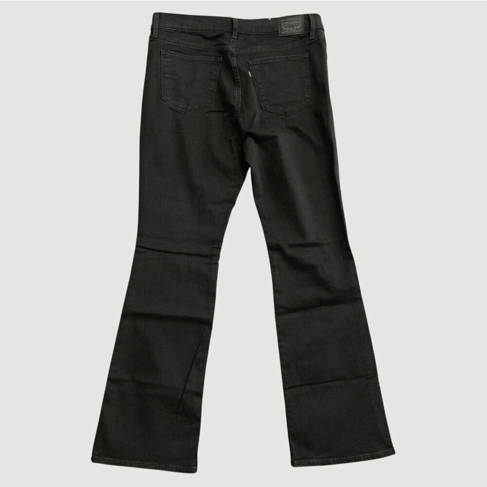 NEW Levis 315 Women's Size 32 Shaping Bootcut Jeans Black Stretch - Picture 2 of 10